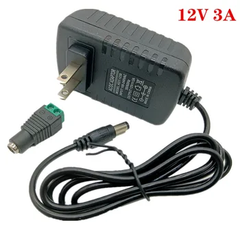 12v DC100-240V AC-DC 전원 어댑터 충전기 3V 4.5V 5V 6V 7.5V 9V 12V 0.5A 1A 2A 3A EU 미국 플러그 5.5mm x 2.1mm