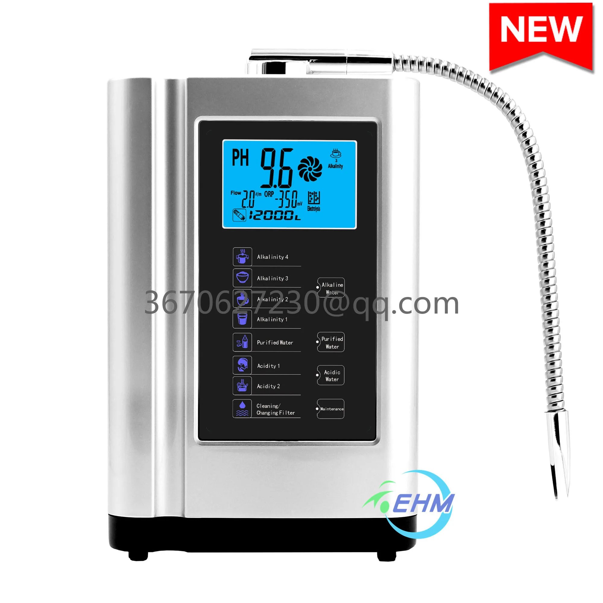 

Alkaline Water Ionizer Kangen Alkaline Water Generator Machine