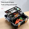 Multifunction Tool Box Folding Portable Multilayer Electrician Tool Organizer Hardware Accessories Storage Waterproof Tool Box 1