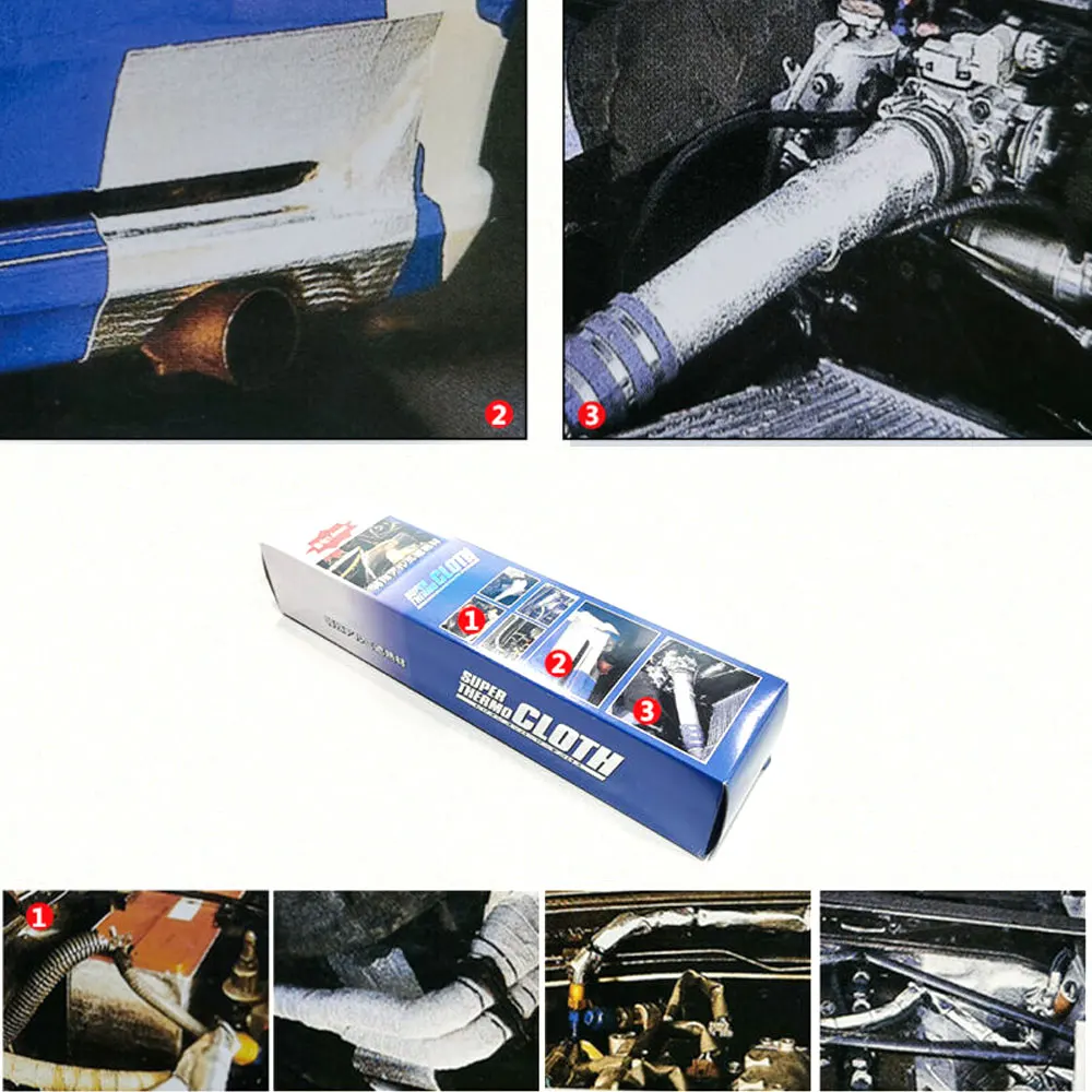 Enveloppe Isolante D'Échappement En Aluminium,Enveloppe Barrière