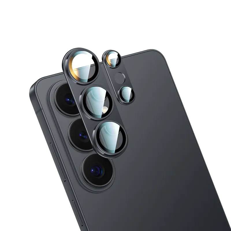 Shockproof Tempered Glass Camera Protector - Clear Lens Film Cover