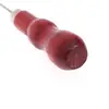 57QA Wooden Handle Sewing Awl Hand Stitcher Leather Craft Tip Shoe Repair Puncher Positioning Drill Sewing Needle Hook Tool - Image 2