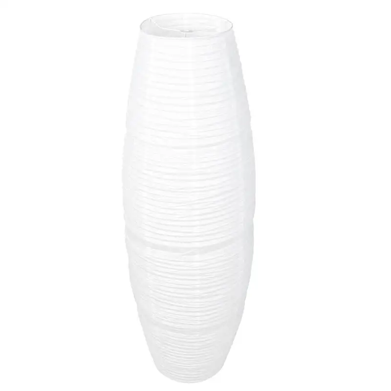 1Pc Home Floor Light Cover Nordic Paper Lampshade Chic Accessory White |