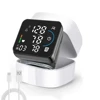Bluetooth Voice Wrist Blood Pressure Monitor USB Rechargeable Large Display Tonometer Digital Sphygmomanometer baumanometer 3