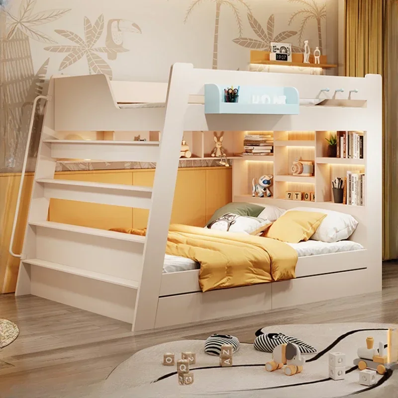 سرير بطابقين حديث للأطفال الشمال ، إطار غرفة المعيشة ، أثاث غرفة نوم الأطفال ، سرير الأطفال 1 سرير بطابقين حديث للأطفال الشمال ، إطار غرفة المعيشة ، أثاث غرفة نوم الأطفال ، سرير الأطفال 1