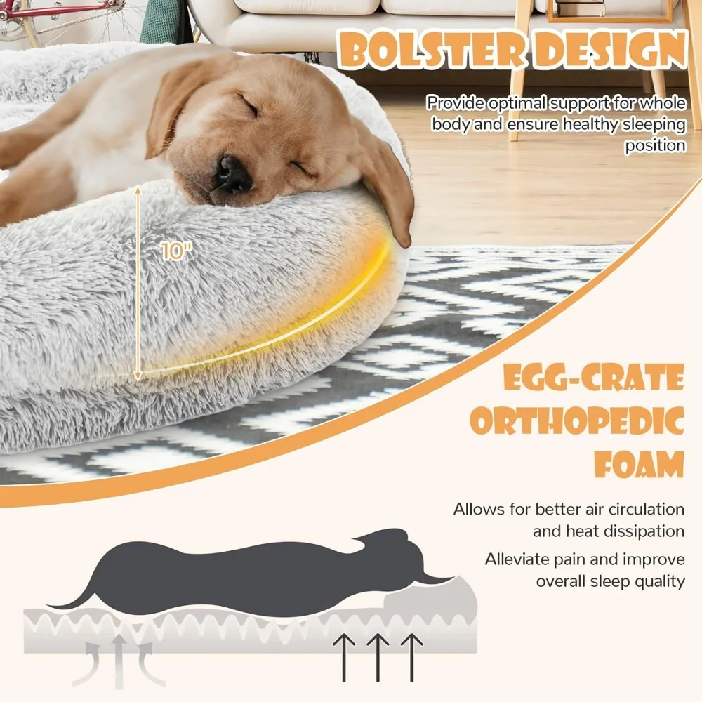 Oversized Human Dog Bed Lounger 4