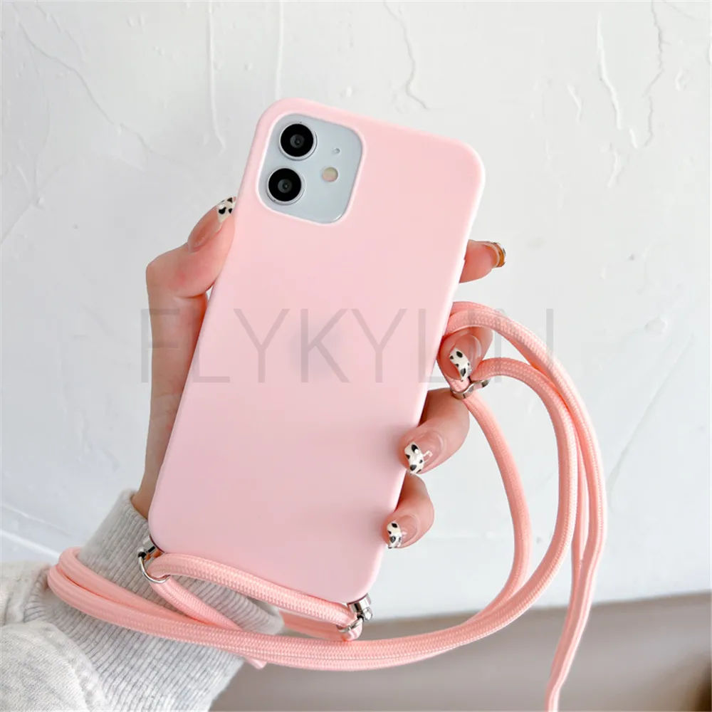 Slot Case for iPhone 11 12 13 PRO Max Se X Xr Xs Max 7 8 Plus Crossbody  Strap Phone Bag Cover Holder4.8 - China Phone Case and Silicone Liquid Phone  Case