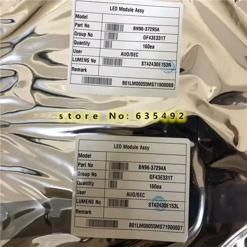 25세트 LED 백라이트 스트립 43-FHD-L R V5DN-430SMB-R1 V5DN-430SMA-R1 UA43J51SW UA43J5088 UA43J5500 UN43J5000 UN43J5200 UN43J52