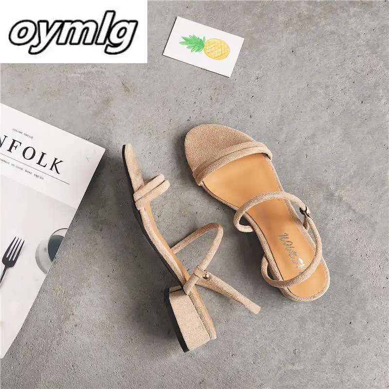 Women Sandals Flat Outdoor Sandals Foot Ring Straps Roman Low Slope Low Heel