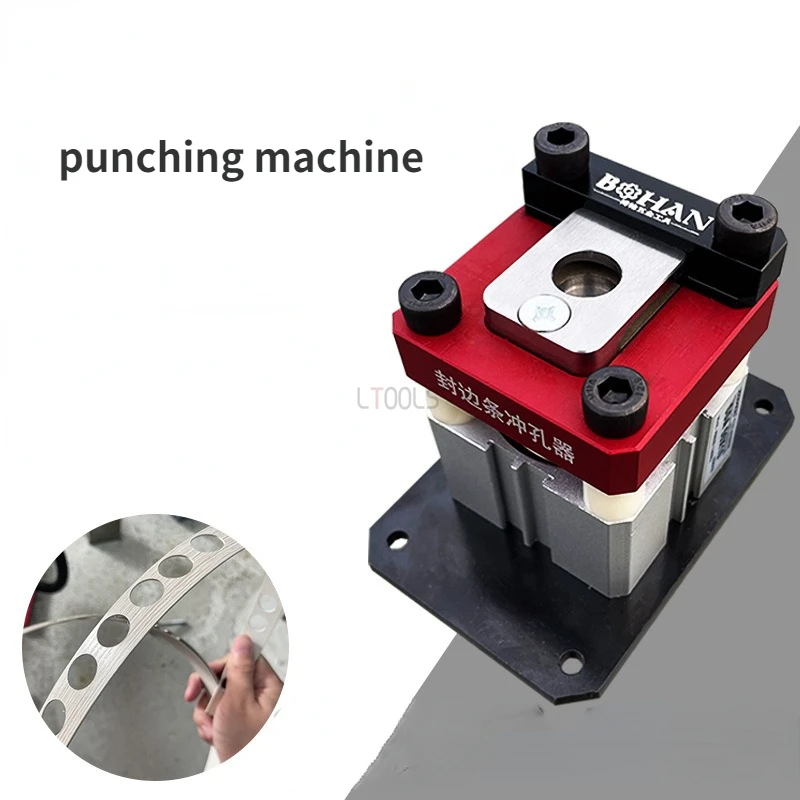 

3-in-1 Edge Banding Punching Machine Aluminium Alloy 8mm/15mm Portable Hole Pasting Machine Household Puncher Woodworking Tool