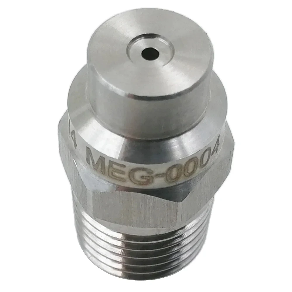 MEG-High Pressure Spray Nozzle, Solid Stream, Straight Jet Nozzle,0 Degree Solid Cone Nozzle, Washer Nozzle, 1/4" 5
