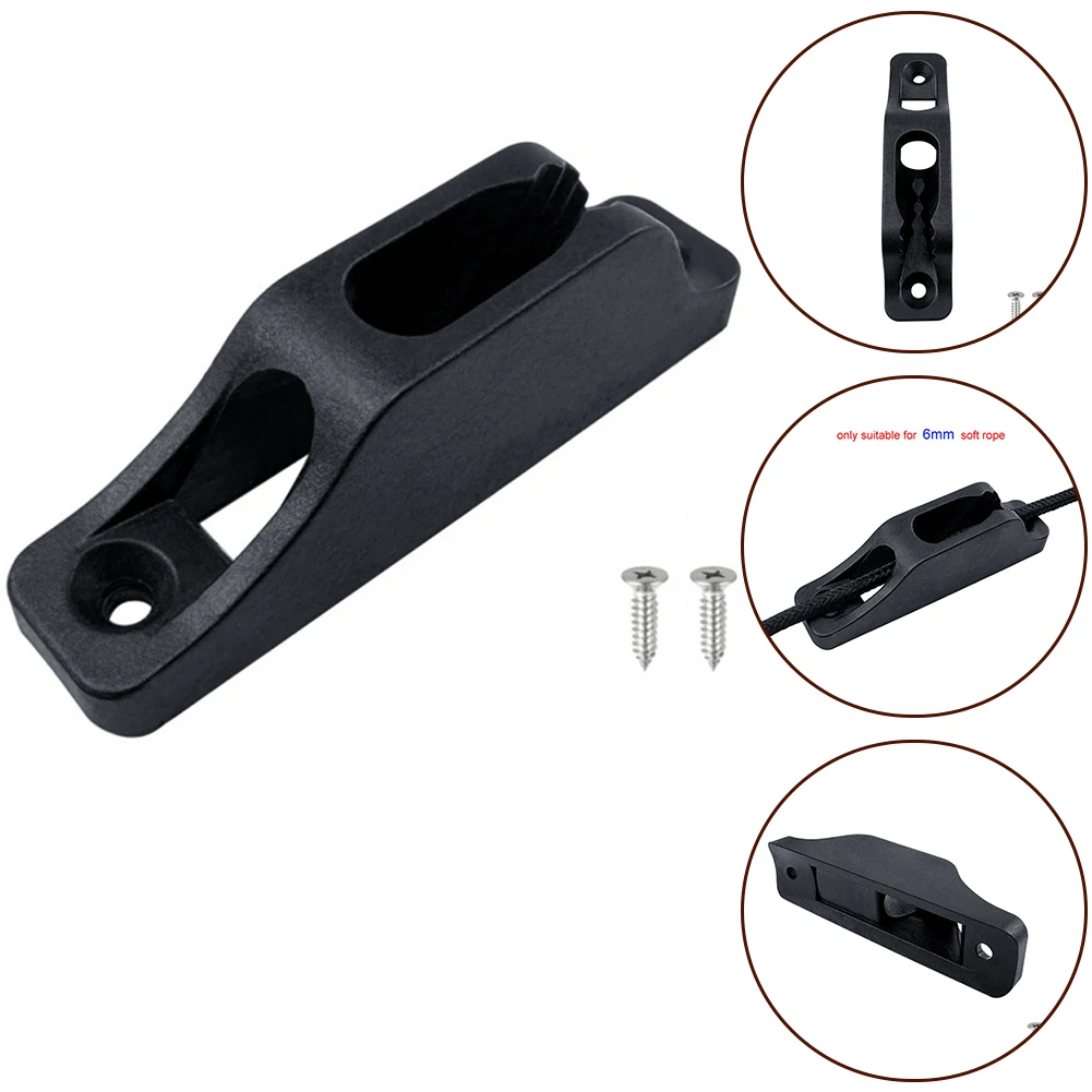 Seilspanner für Marineyachten, Schiebe-Nylon-Klampe, 6mm weiches Seil, Marineyachttouren, Segelzubehör – Detail 17