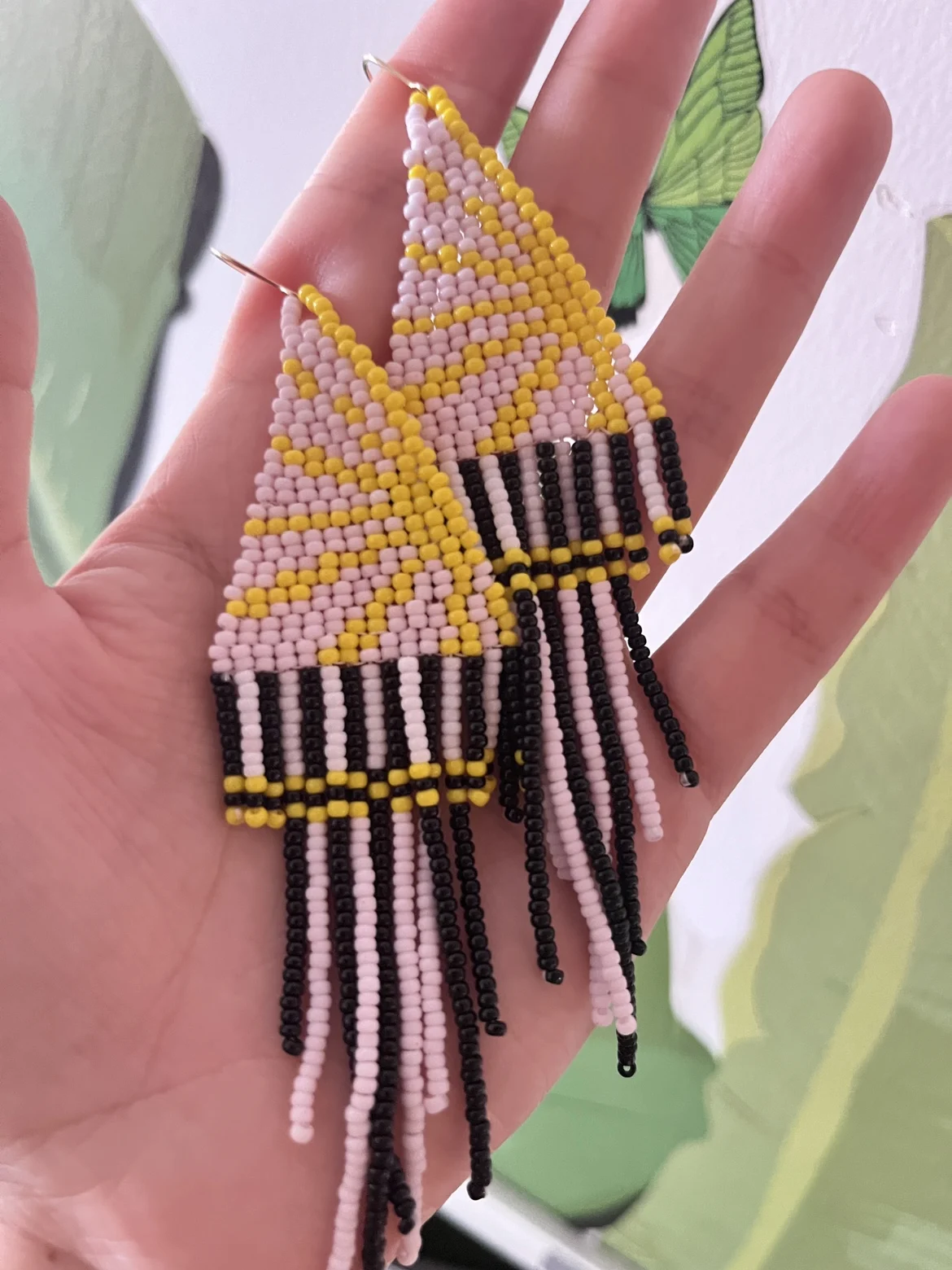 

Серьги из бисера, кисточки, Подсолнух, геометрический дизайн, оригинальное ручное вязание, богемные простые серьги из сплава