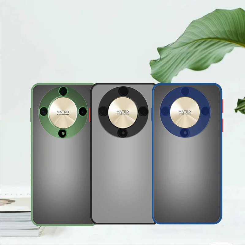 Per Honor Magic 6 Lite Custodia Honor Magic 6 Lite Cover Soft Silicone Matte Traslucido Pc Capa Cover Posteriore Honor Magic 6 Lite 5G