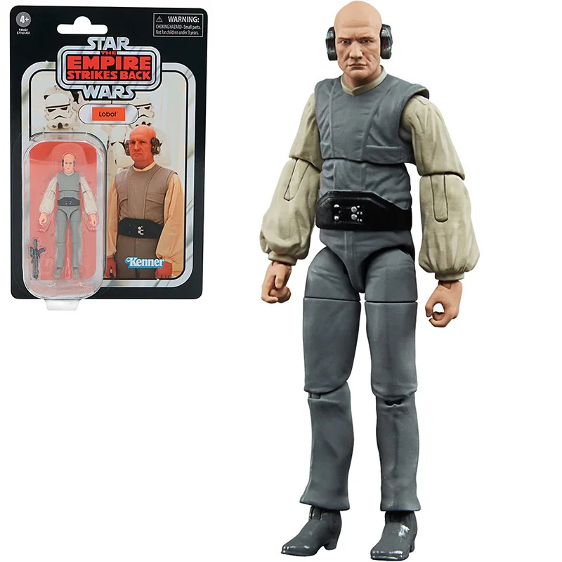 

Original 3.75inch Star Wars The Vintage Collection Lobot Action Figure toys for children