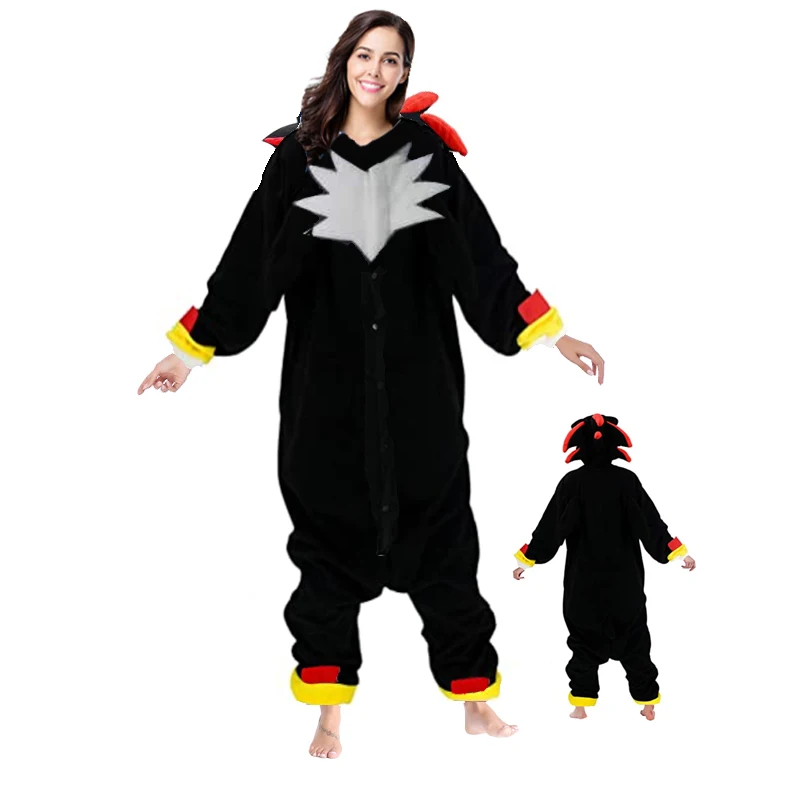 adult pajamas Large XXL(150-200CM)Fighting Turtle Cartoon Pajamas Women Hedgehog Men Animal Christmas Cosplay Kigurumi Boy