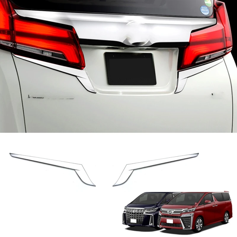 

Накладка на заднюю фару для Toyota Alphard Vellfire AH30 2016-2018 2019 ABS