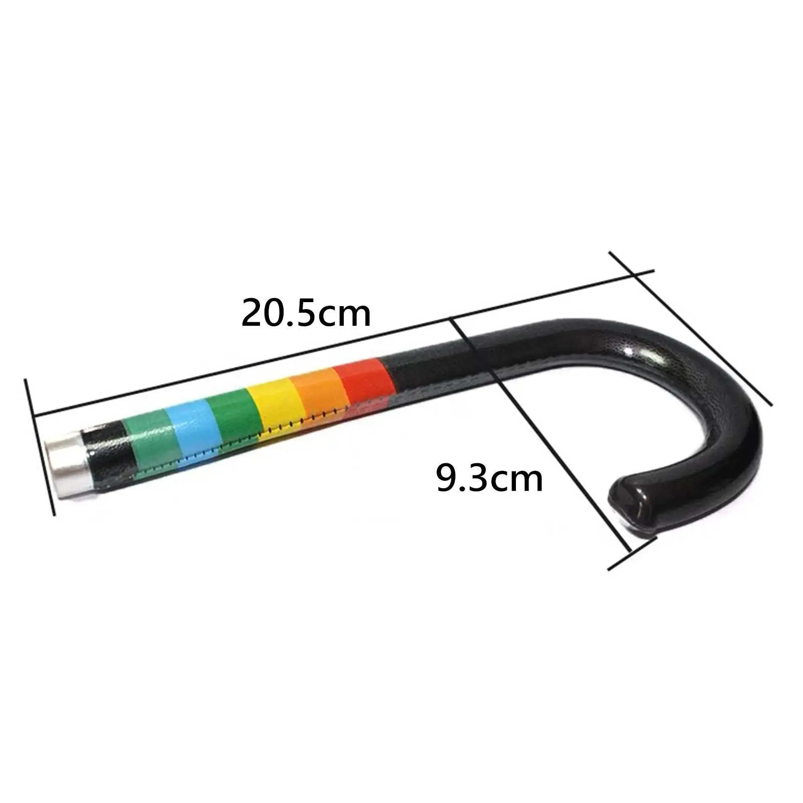 J Hook Handle 10mm Daily Use Part Creative Colorful Lightweight Wear Resistant