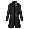 Men's Jacket Vintage Uniform Victorian Frock Coat Gothic Steampunk Long Tailcoat 2