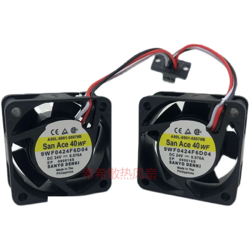 新cpuクーラーファン9WF0424F6D03 A90L-0001-0507 # a 24v 0.076A 4