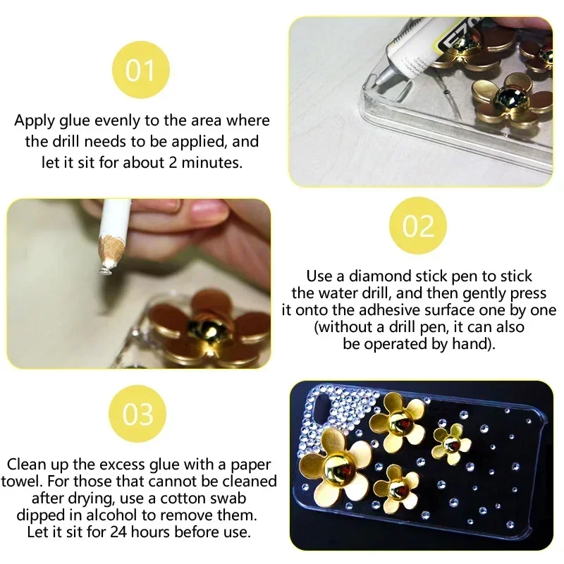 50/100ML E7000 Glue Adhesive Epoxy Resin Repair Glue DIY Crystal Rhinestones Craft Tool Diamond Glass Jewelry Clothes Craft