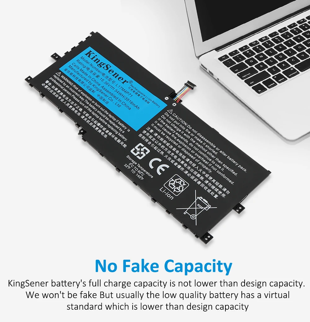 Kingsener L17m4p71 Bateria do Portátil para Lenovo Thinkpad x1 Yoga 3rd Gen 2023 Series L17m4p73 Sb10k97638 01av499 Sb10k97623 01av474 - Imagem 4