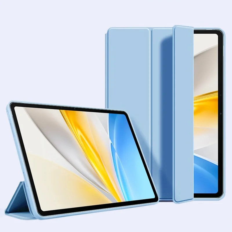 Premium Tri-Folding Stand Soft Silicone Tablet Cover, 11.5 Inch