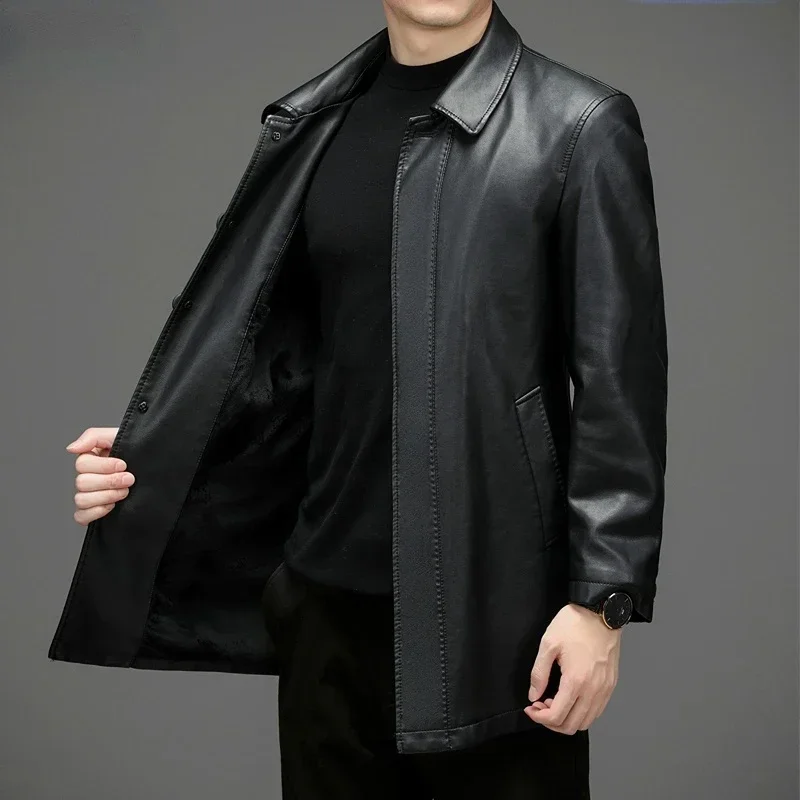 ジャケット・アウター THEREDTHREAD leather jacket long ジャケット・アウター S leather jacket long theredthread