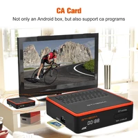 Спутниковый ресивер GTMEDIA GT COMBO 4k UHD Android 9.0 TV BOX DVB-S2/T2/кабель/ISDB-T, 2,4G/5G WIFI, поддержка домашнего кинотеатра CCAM/M3U — изображение 5