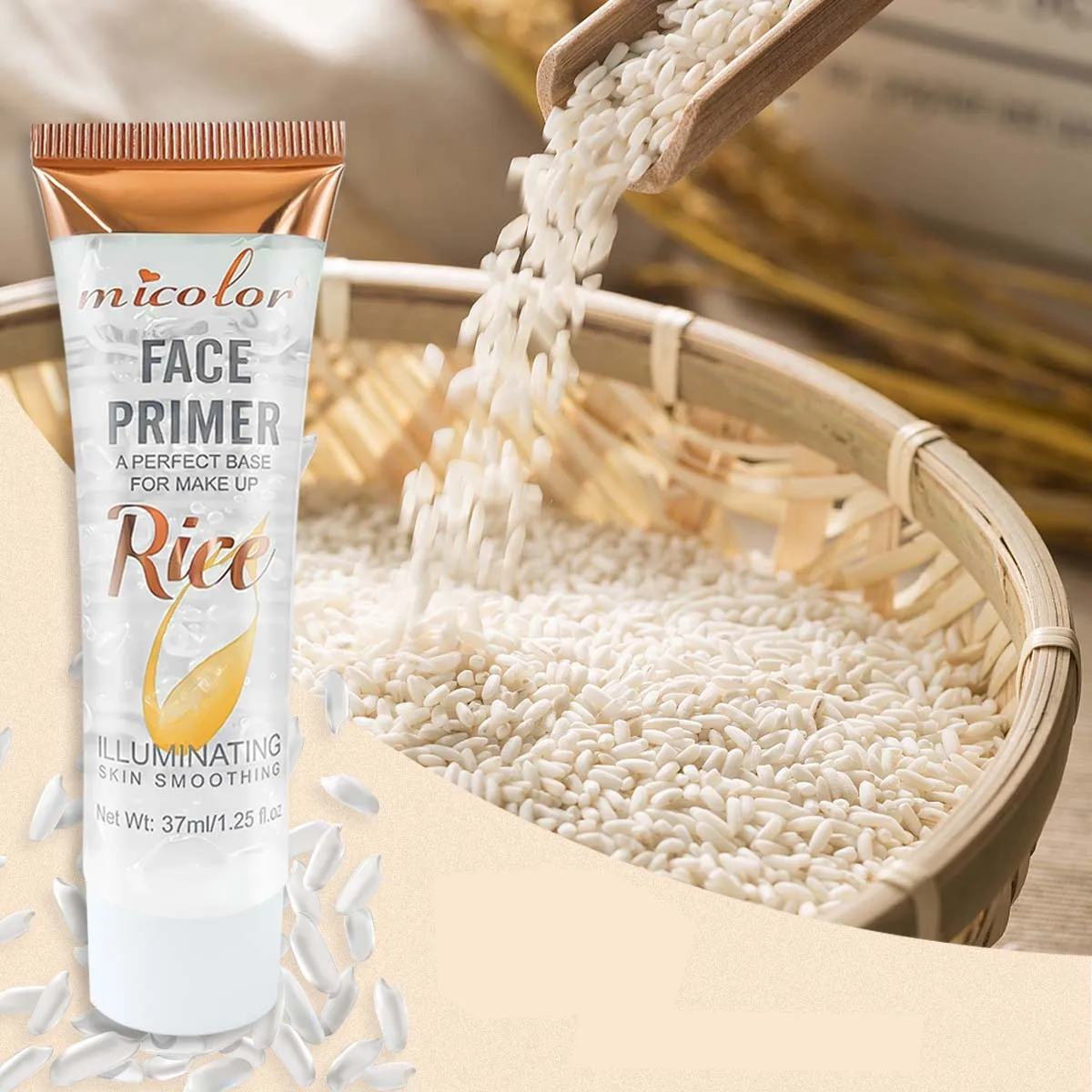 Clear Rice Primer Oil Control Skin Long Lasting Moisturizing Gel Gel Primer 5