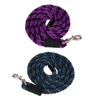 Horse Lead Rope Rein Halter Rope Cord Horse Leash Rope for Dog, Sheep, Pet Heavy Duty with Swivel Bolt Snap Equestrian Equipment 1