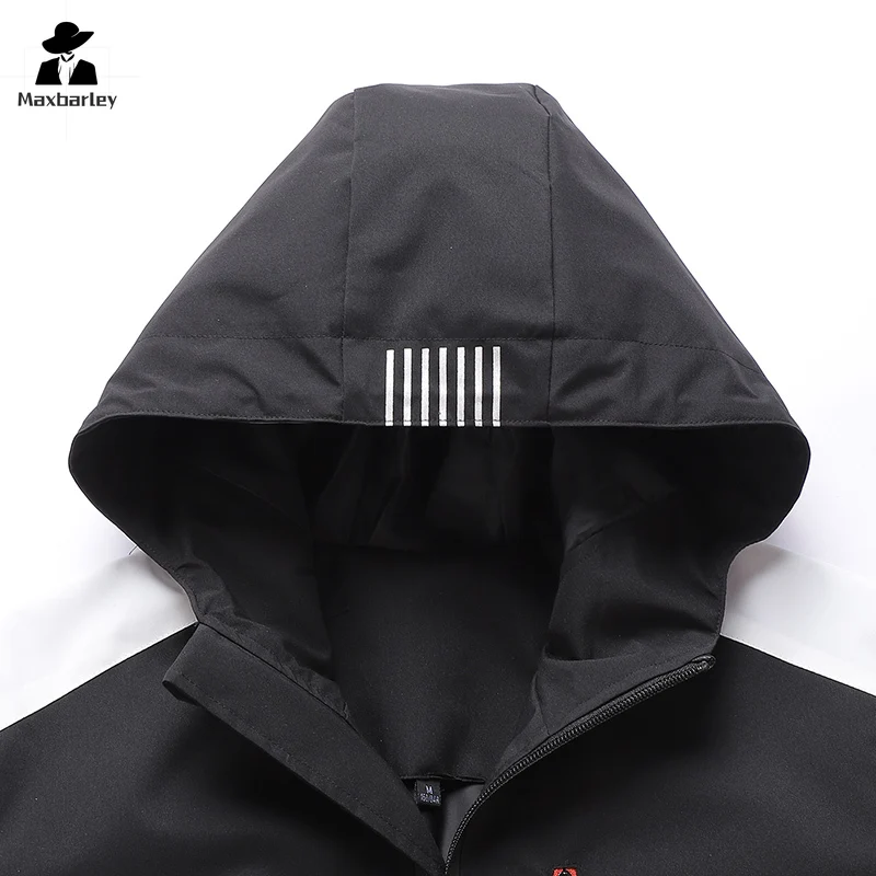 Windbreaker Men's And Women's Outdoor Camping Jacket Autumn Multifunctional Waterproof Lightweight Hooded Coat Men's Gorpcore