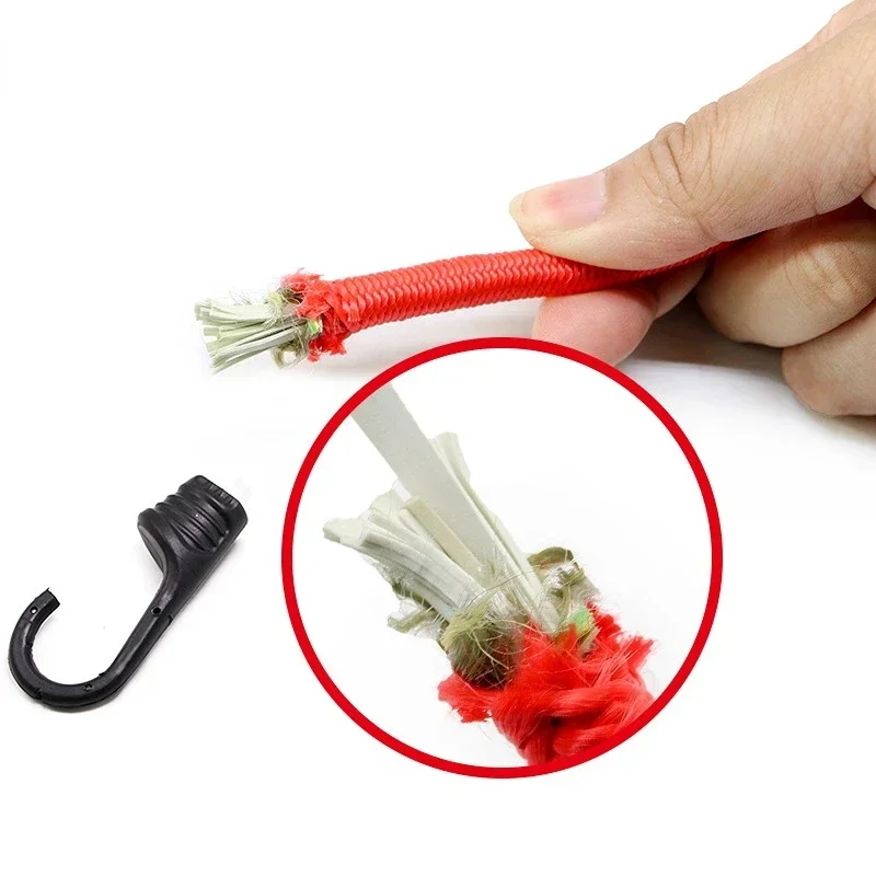 motorcycle luggage rack Elastic With Hooks Adjustable Lashing Elastic Luggage Rope Motorbike Cargo Fixing Belt Bike Accessories
