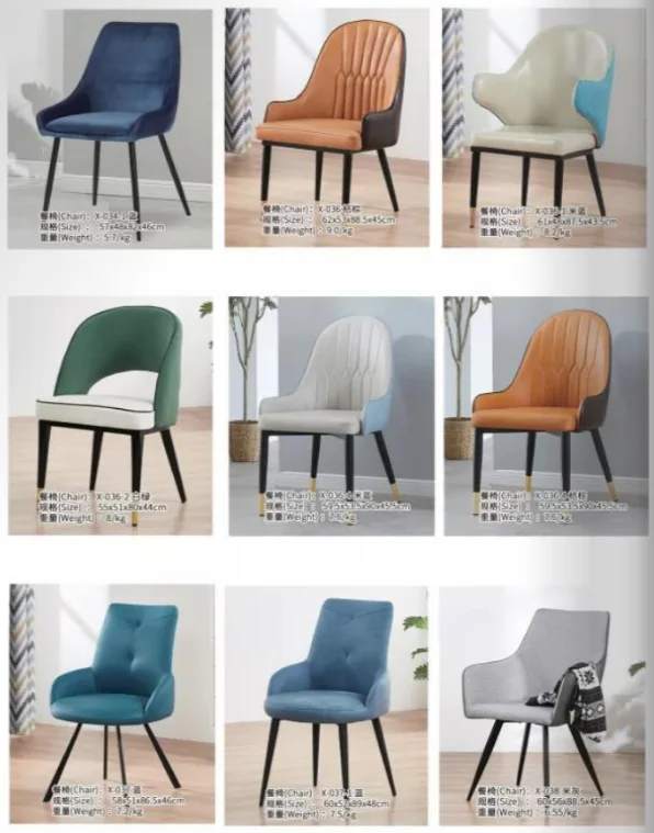 Hot Selling Competitive Price Furniture Sets Outdoor Garden Chairs Rattan Coffee Shop Dining Chairs