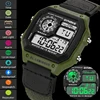 Synoke Shockproof Men's Sport's Watch Fashion 30M Waterproof Swimming Digital Wristwatch Colorfully Led Light Male Alarm Clock 1