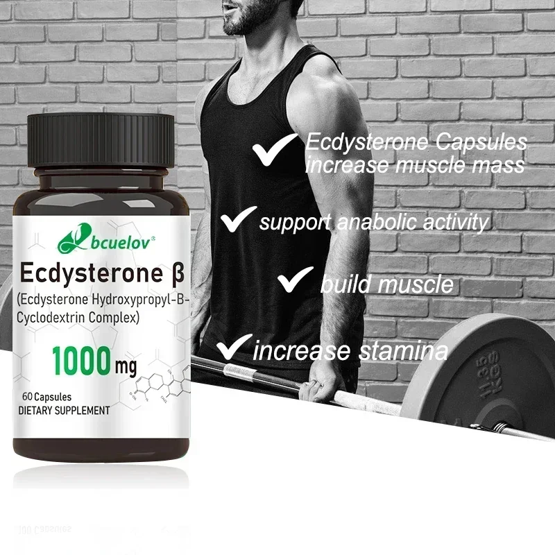 Ecdysteroid Capsules-boost metabolism, promote muscle growth, improve athletic performance, enhance endurance, fight fatigue