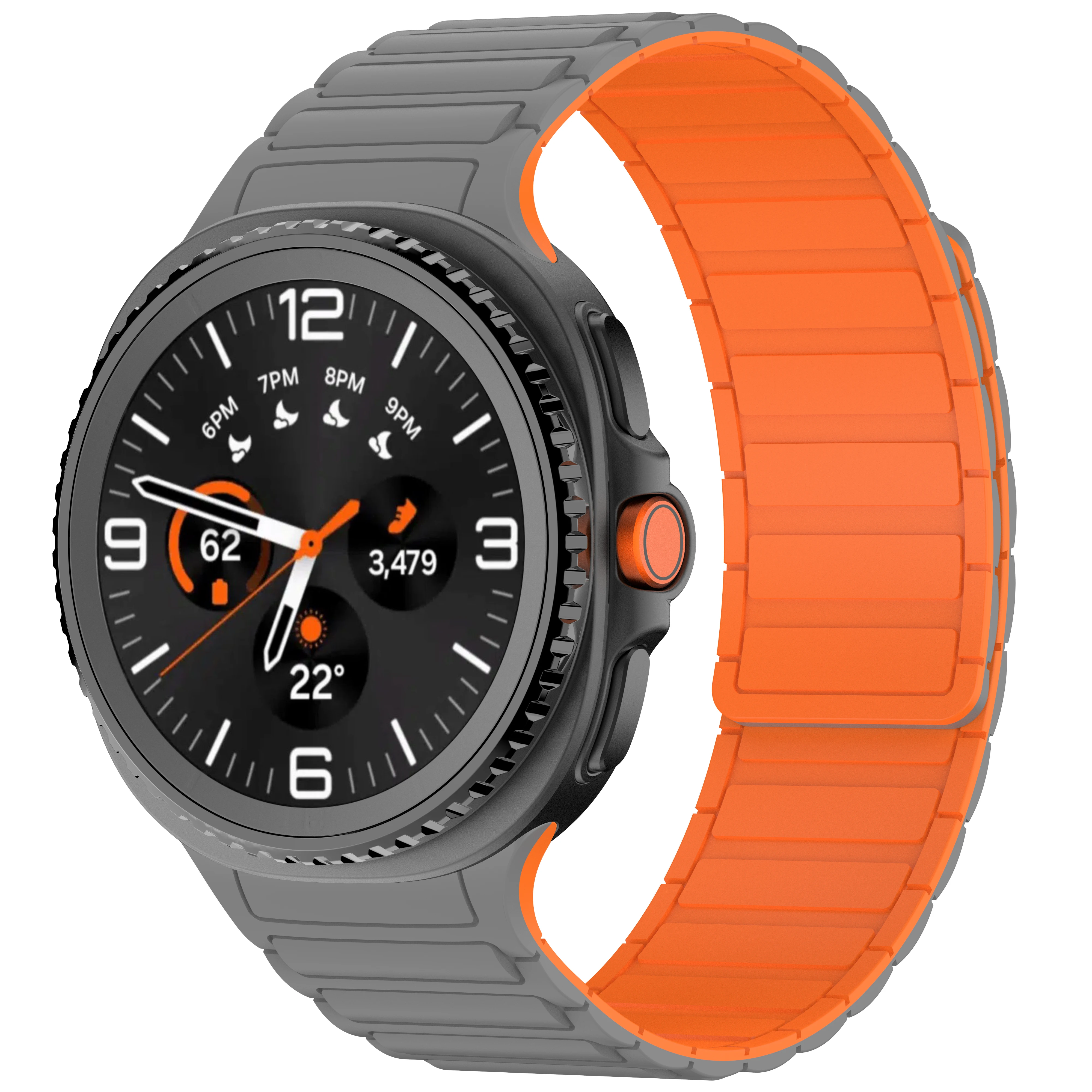 Magnetic Sport Wristband Strap for Galaxy Watch 8 Classic LTE
