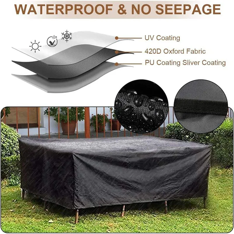 OutdoorPatioFurnitureCoversWaterproofOutdoorTableAndChair