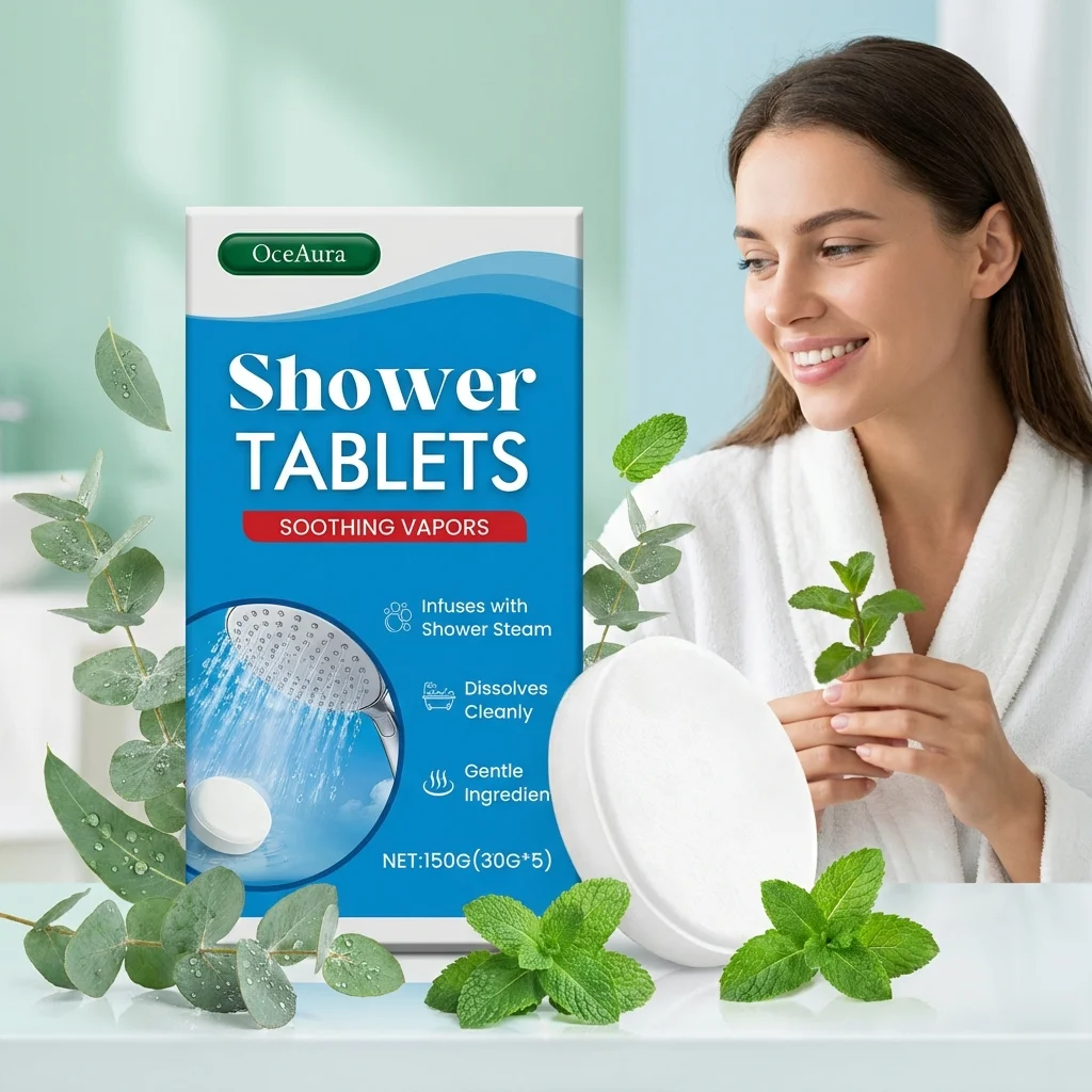 Aromatherapy Shower Steamers for Stress Relief and Moisturizing Relaxation