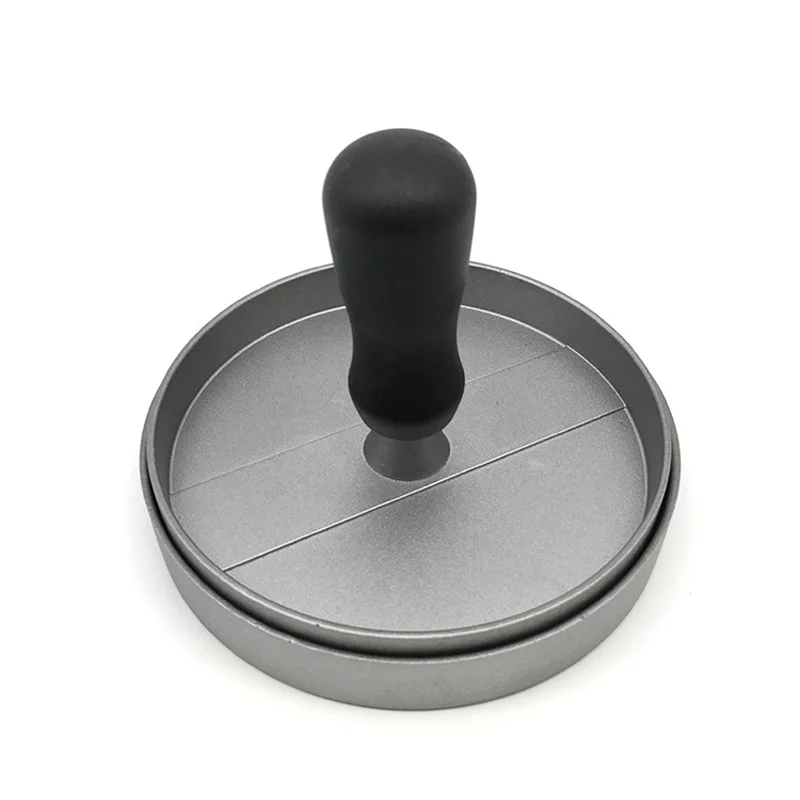Non-Stick Hamburger Press Mold Stuffed Burger Maker for BBQ Round Patties Beef Grill Pie Mould Kitchen Tool Grilling Accessories