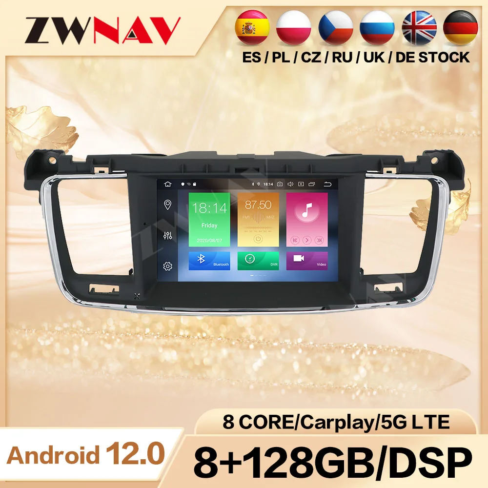 

Carplay GPS для PEUGEOT 508 2011 2012 2013 2014 2015 2016 2017 радио Bluetooth Android автомобильный экран стерео автомобильный мультимедиа