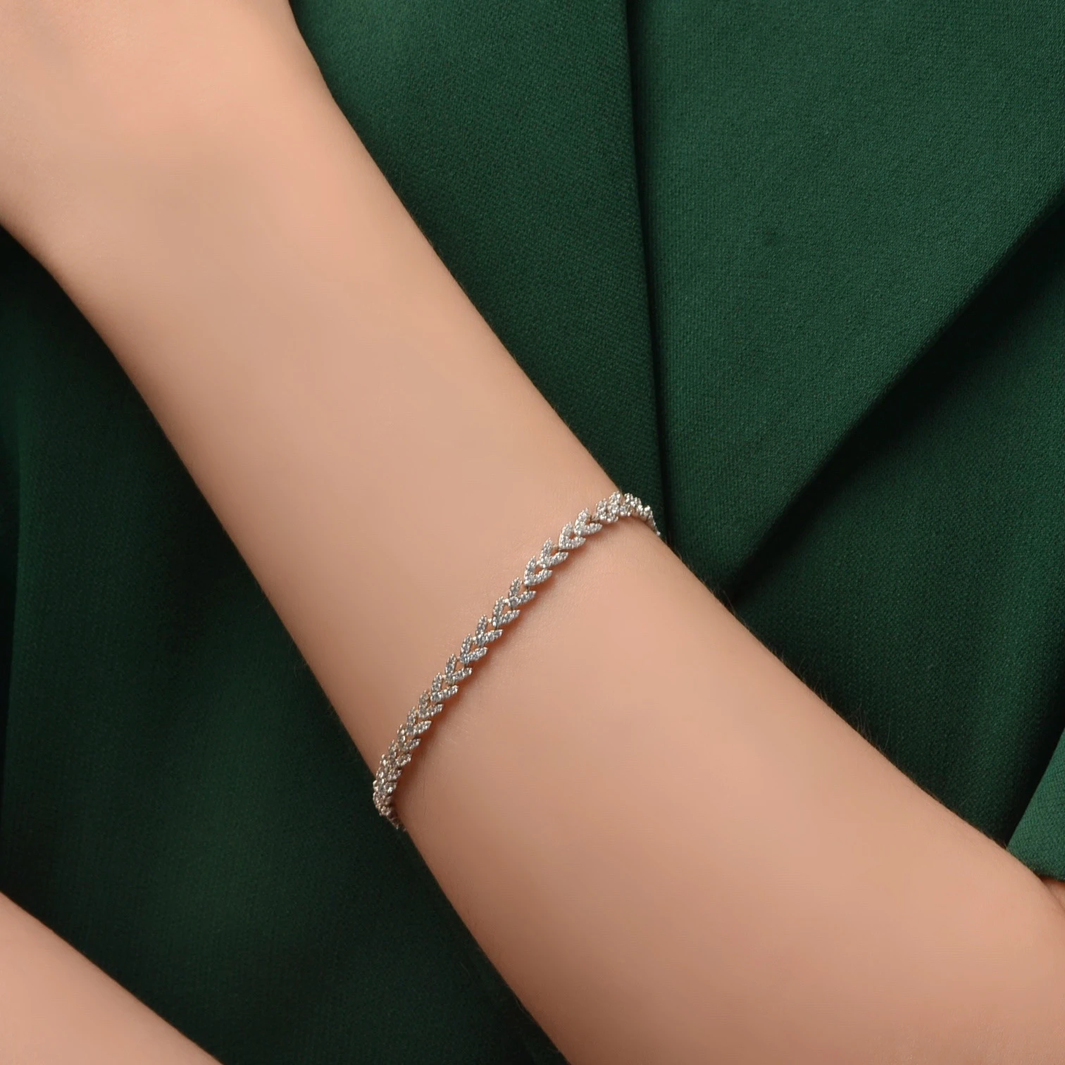 

2022 New Bracelet Wheat Ear Style All-Match Chain Fresh And Fine Women's Jewelry