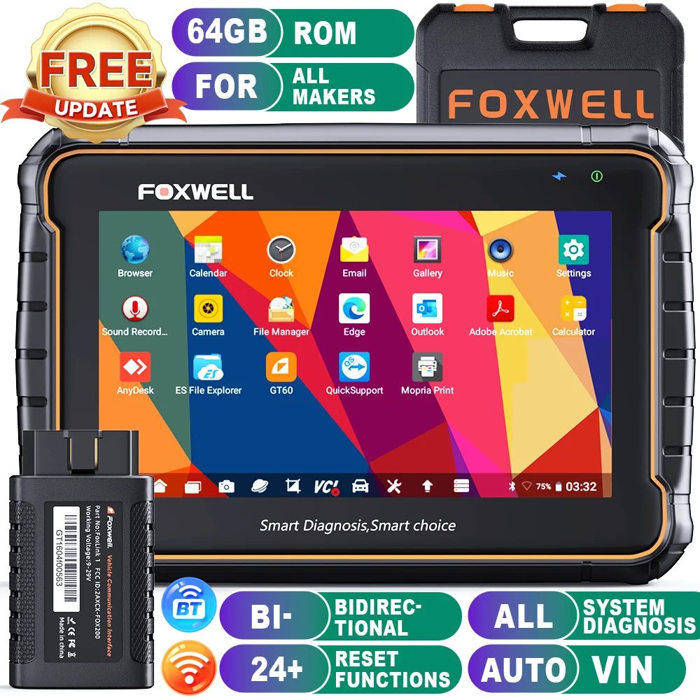Foxwell GT60 Full System Auto Scanner: The Ultimate Car Scan Tool for ...