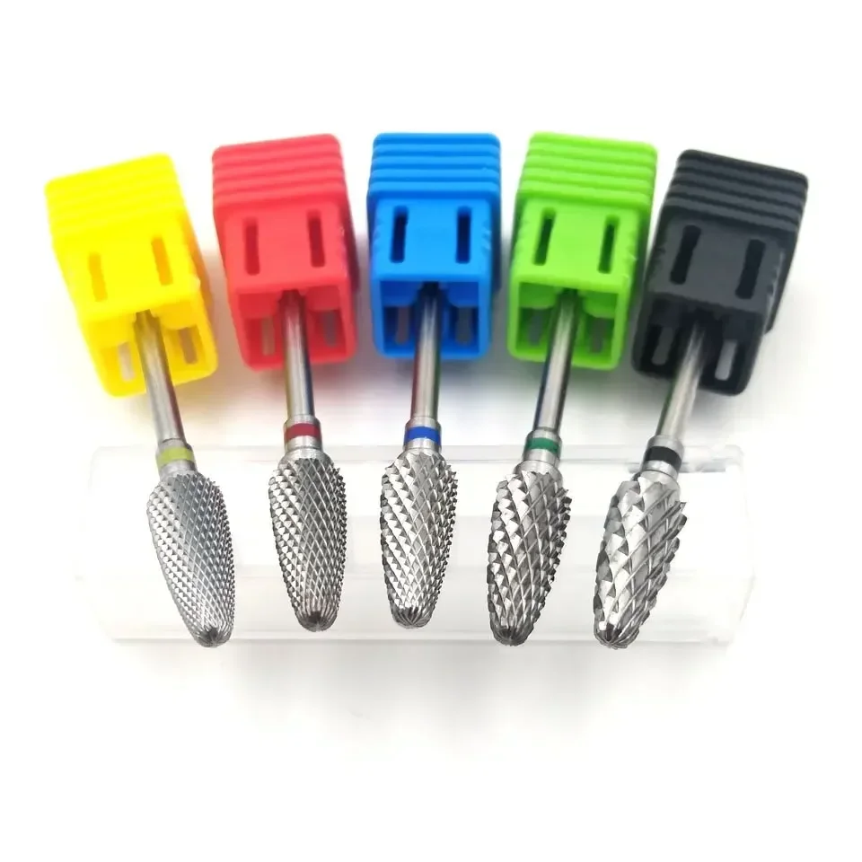 Tungsten Carbide Nail Drill Bit 5 Size 3/32