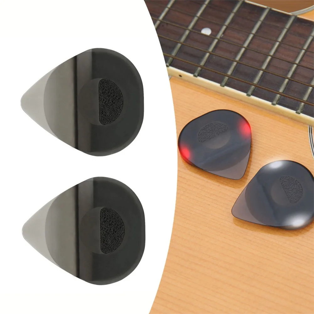 

2 шт., яркие разноцветные гитары, Plectrum с коробкой