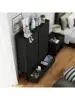 Arlopu 12-Drawer Dresser 35.2 Widened 6-Layer Fabric Storage Tower w Textured Print Fabric Bins Tall Chest Organizer Uni 2