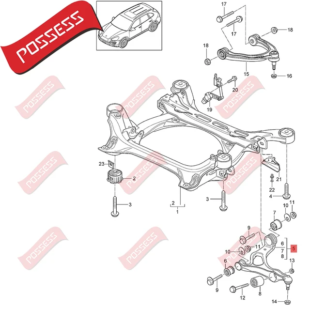 Brazo De Control Delantero Inferior Y Conjunto De Rótula Com | Meses