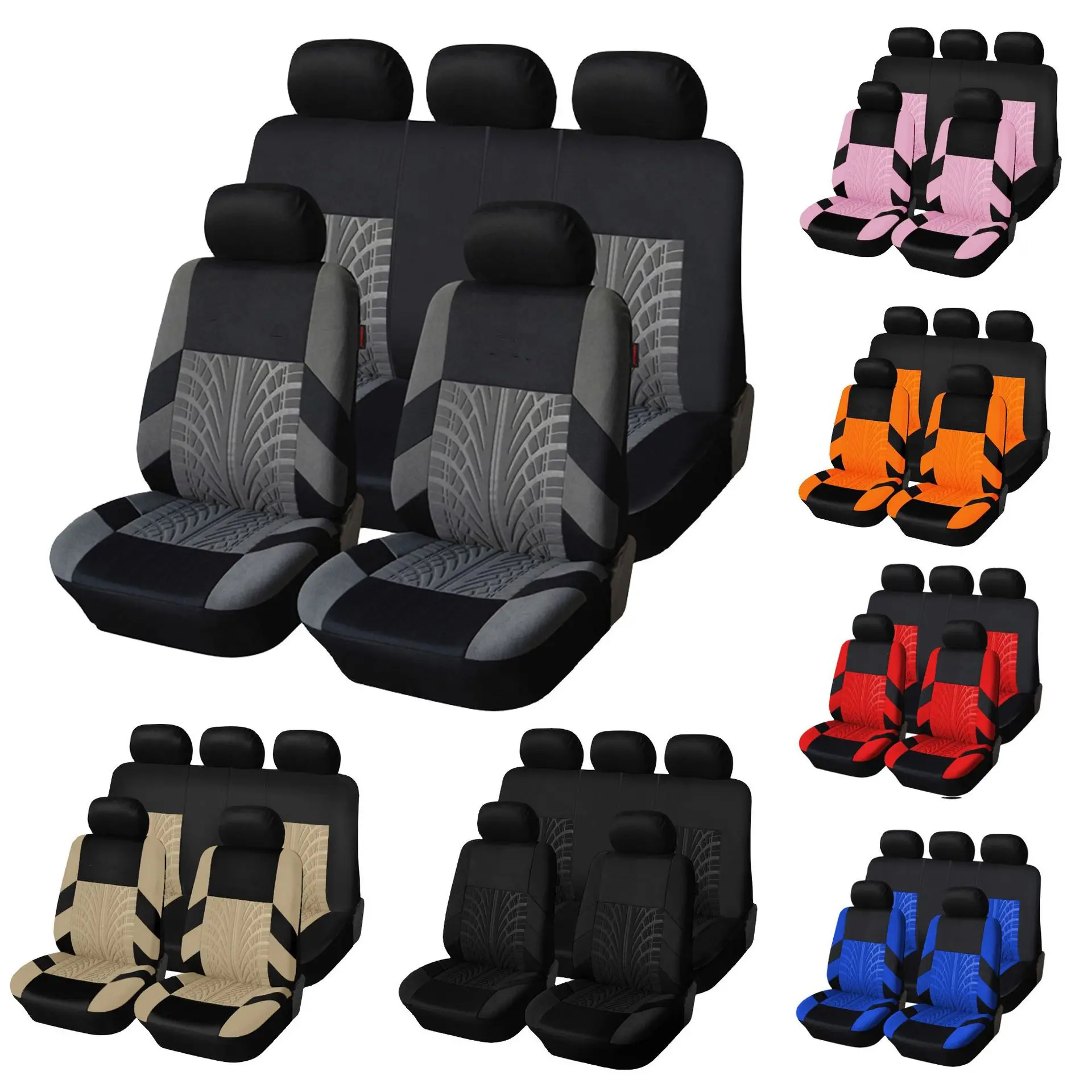 Four seasons universal seat cover car seat cover 5 seat car cushion comfortably surrounded main image 0