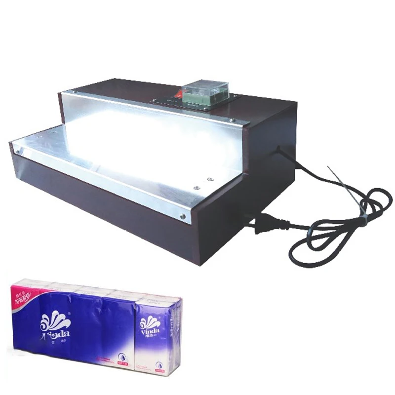 

Manual Hot Film Ironing Sealing Machine BOPP Film Heat Shrink Wrapping Machine for Perfume Cigarette Cosmetics Box