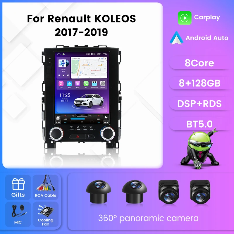  Sistema Android para Renault Koleos